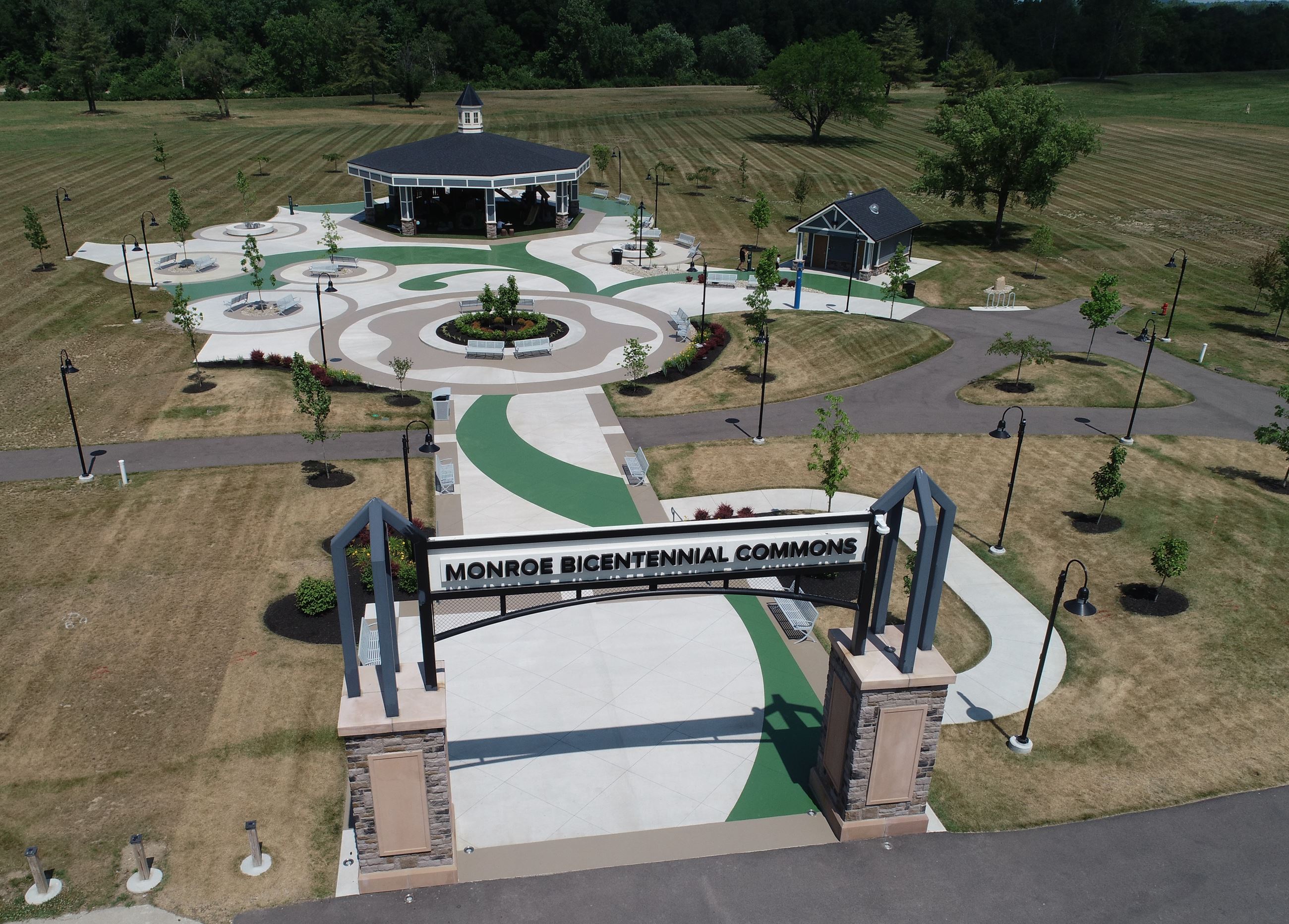Monroe Bicentennial Commons Park