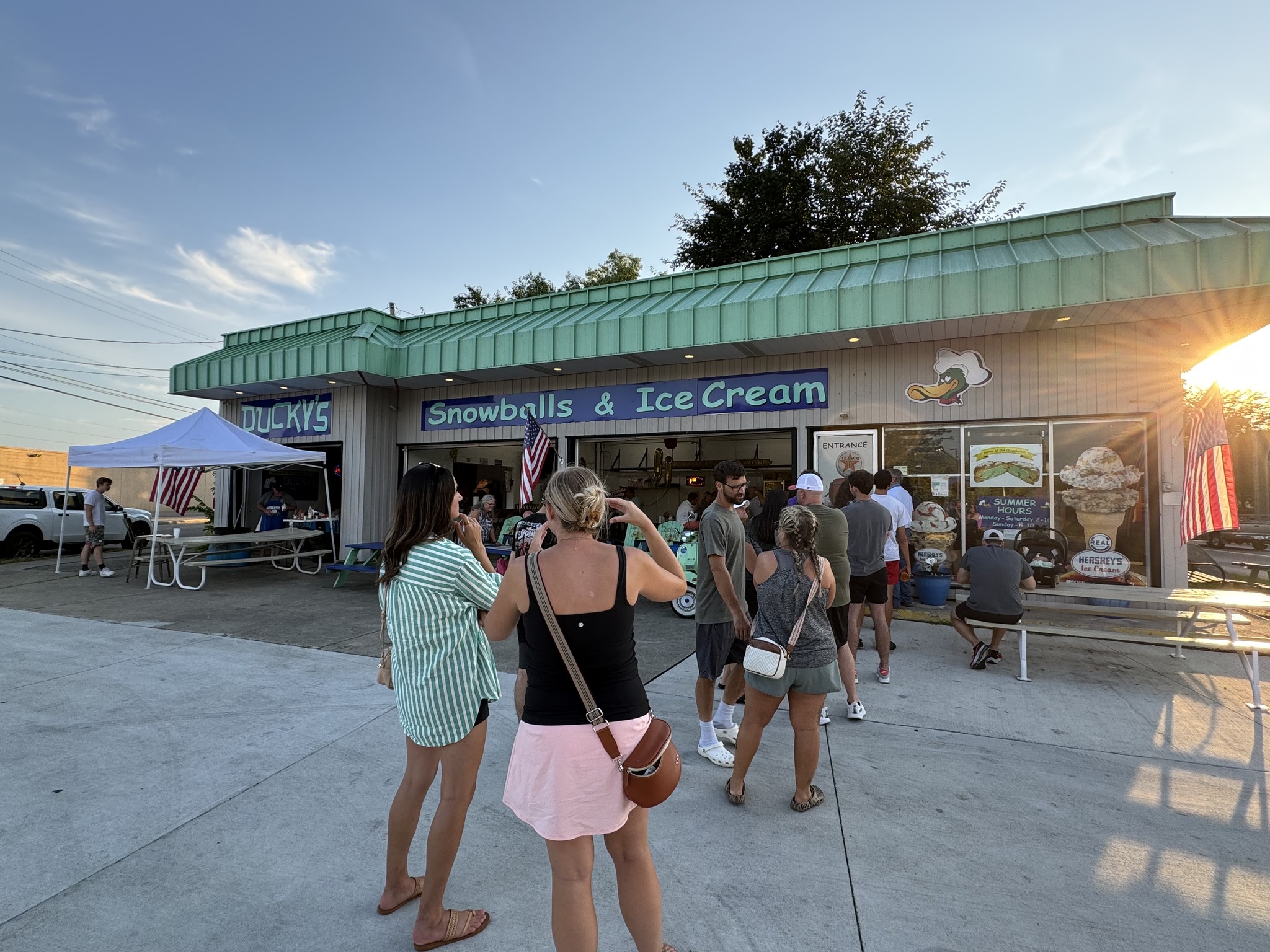 Ducky's Snowballs and Ice Cream