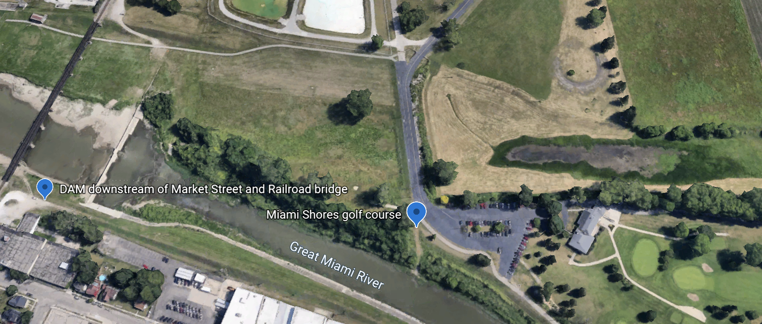River Access at Miami Shores Golf Course - GM River Mile 104.8