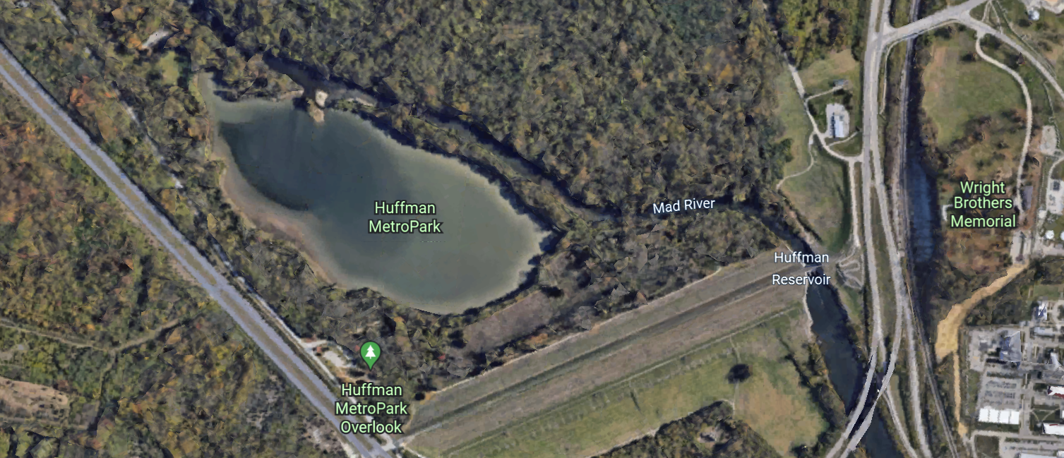 River Access at Huffman MetroPark (Lower Valley Pike) - Mad River Mile 6.5