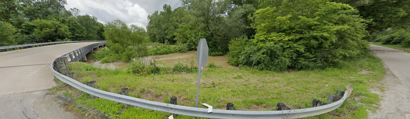 River Access at East Lockington Road Bridge - GM River Mile 120.4