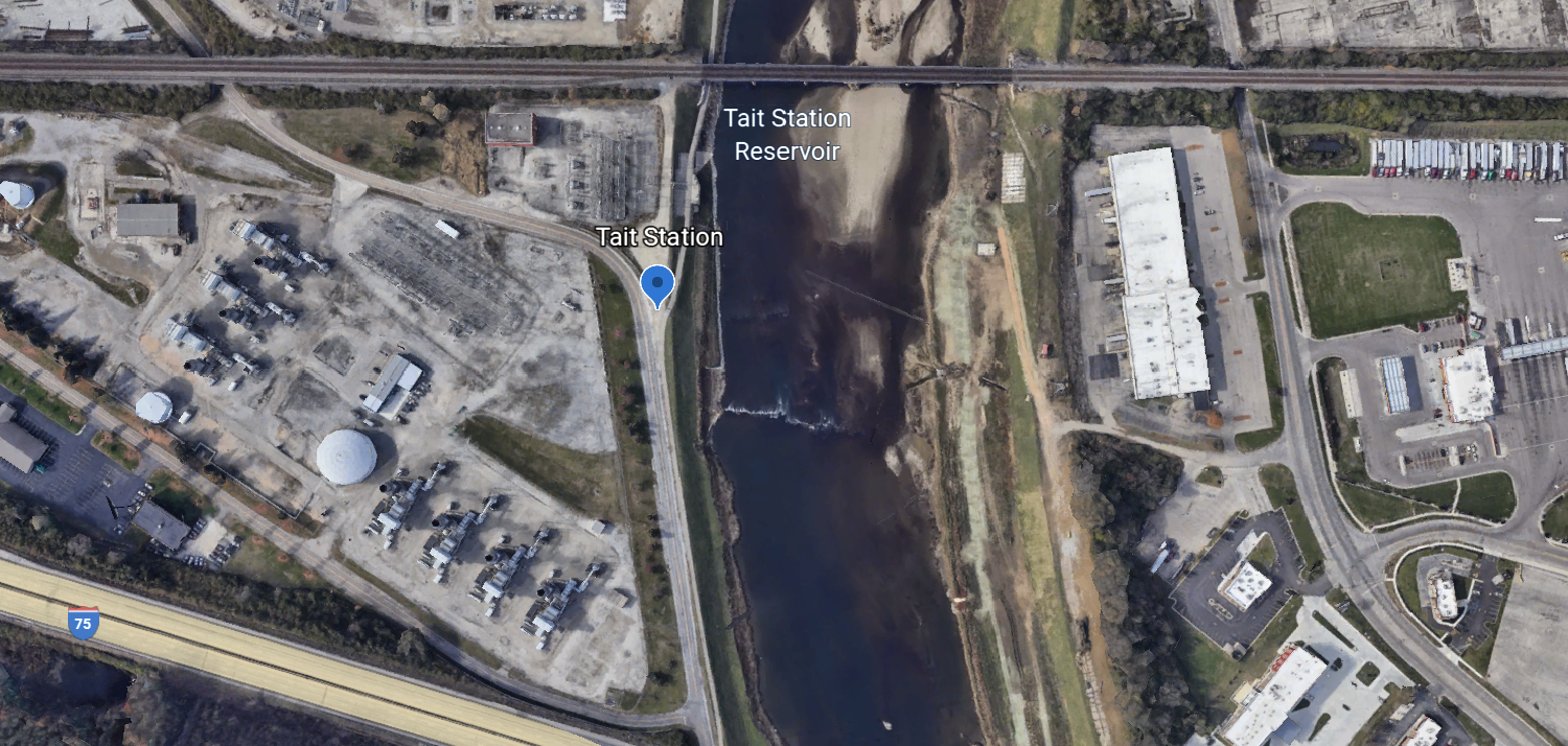 River Access at Tait Station Recreational Access - GM River Mile 76.6