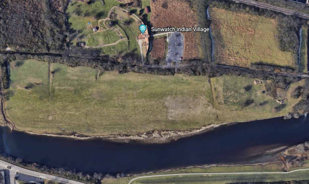 River Access at Sunwatch Indian Village - GM River Mile 74.8